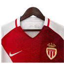 Camisa Mônaco I 2016/17 - Branco com detalhes em vermelho