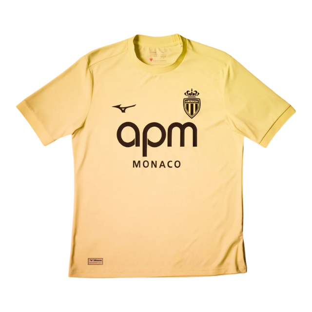 Camisa Mônaco Third 25/26- Torcedor Masculina - Laranja