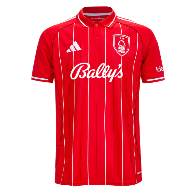 Camisa Nottingham Forest Home 25/26 - Torcedor Masculino - Vermelha