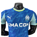 Camisa Olympique de Marseille III 25/26 - Jogador Masculina - Azul e branca