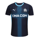 Camisa Olympique Marseille Away 25/26 - Torcedor Masculina - Preto e azul