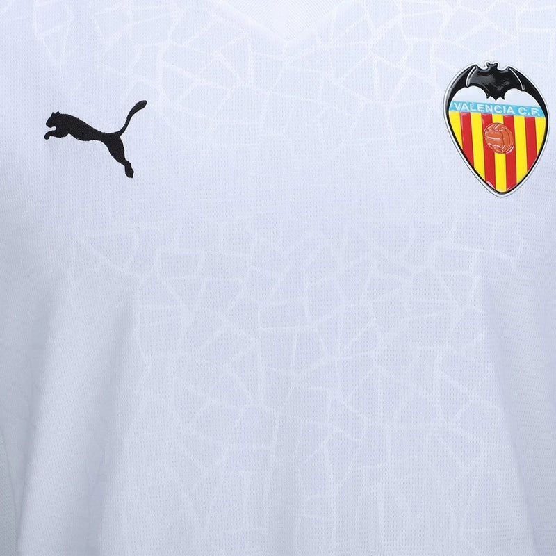 Camisa Valencia I 25/26 - Torcedor Masculino - Branco