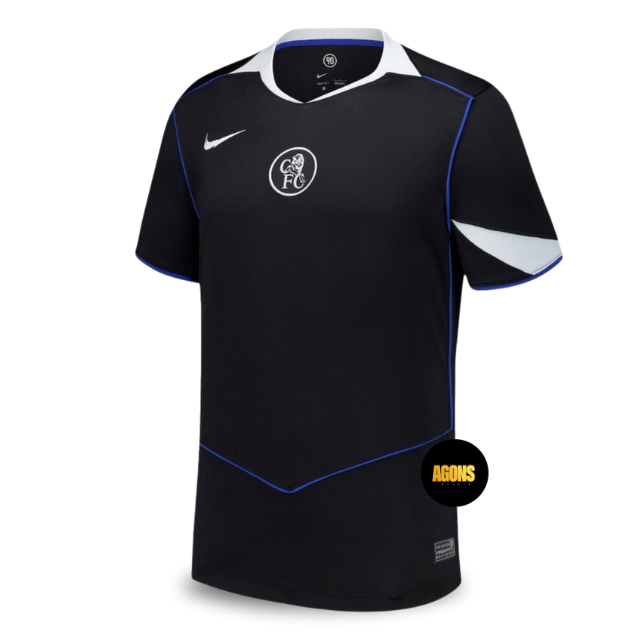 [PRÉ-VENDA] Camisa Chelsea Third 25/26 Torcedor Masculino - Preto