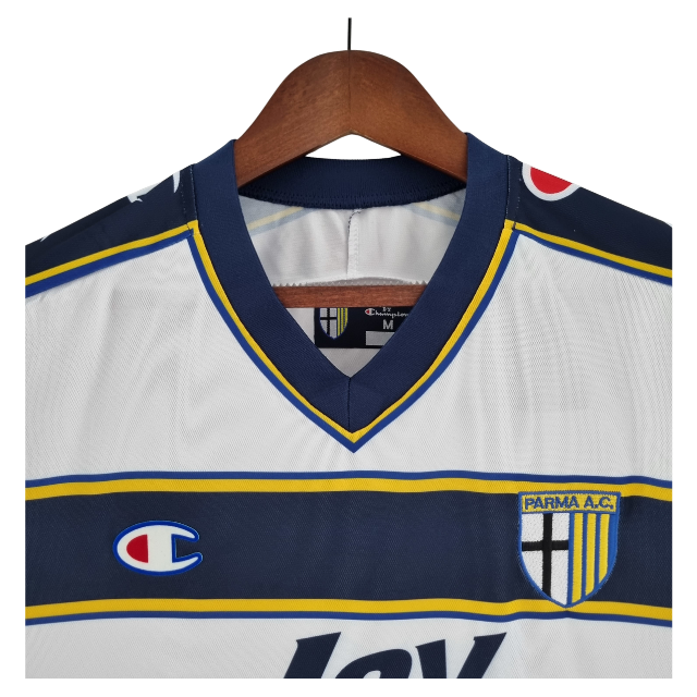 Camisa Retrô Parma 01/02 - Away - Torcedor