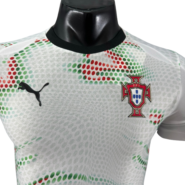 Camisa Seleção Portugal II 25/26 - Jogador Masculina - Branca