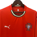 Camisa Seleção Portugal I Manga Longa 25/26 - Vermelho - Torcedor Masculino