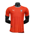 Camisa Seleção de Portugal I 25/26 - Jogador Masculina - Vermelha com detalhes em verde