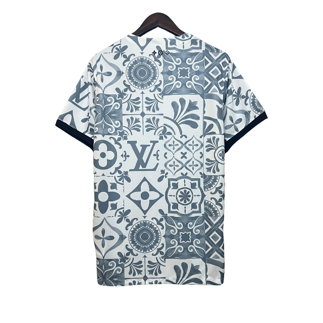 Camisa Seleção de Portugal Edição Especial 25/26 - Torcedor Masculina - Branca e cinza