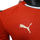 Camisa Seleção de Portugal I 25/26 - Jogador Masculina - Vermelha com detalhes em verde