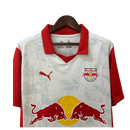Camisa Red Bull Leipzig 25/26 - Torcedor Masculina - Branca com detalhes em vermelho