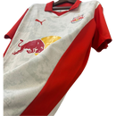 Camisa Red Bull Leipzig 25/26 - Torcedor Masculina - Branca com detalhes em vermelho