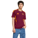 Camisa AS Roma 2025/26 Home Torcedor Masculina - Vinho