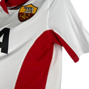Camisa Roma retrô Away 01/02 - Torcedor - Branca