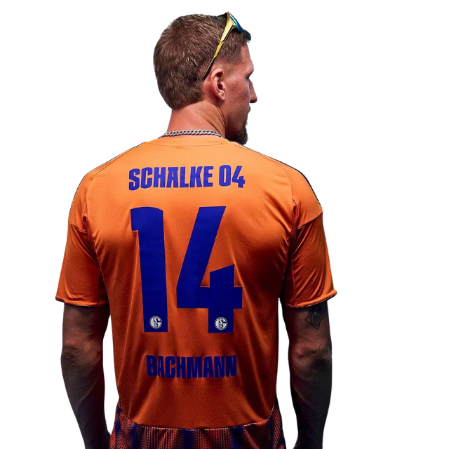 Camisa Schalke 04 III 25/26 - Torcedor Masculina - Laranja