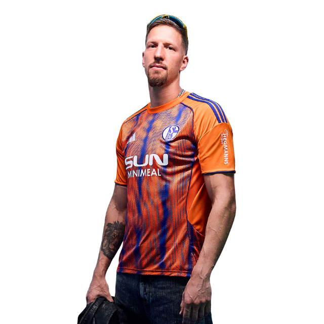 Camisa Schalke 04 III 25/26 - Torcedor Masculina - Laranja