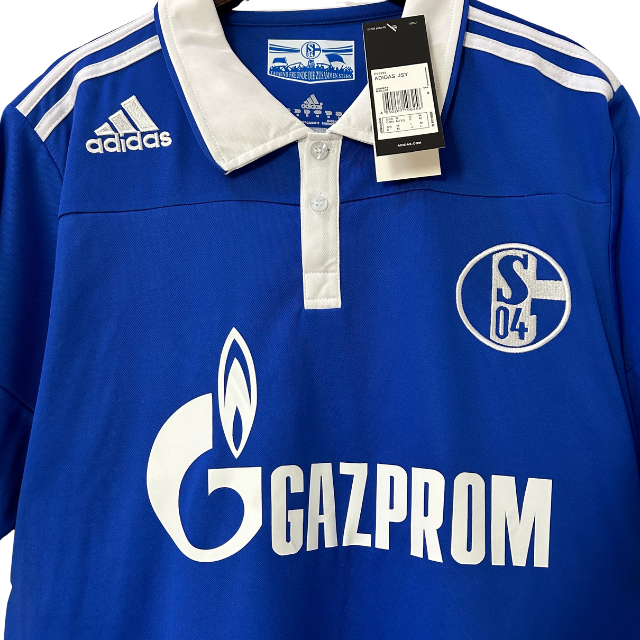 Camisa Retrô Schalke 04 I 2010/11 - Torcedor - Azul