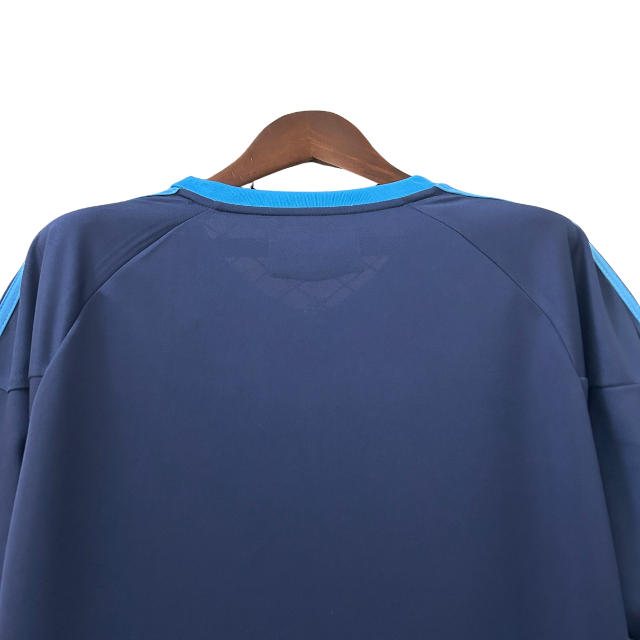 Camisa Retrô Schalke 04 II 2010/11 - Torcedor - Azul escuro
