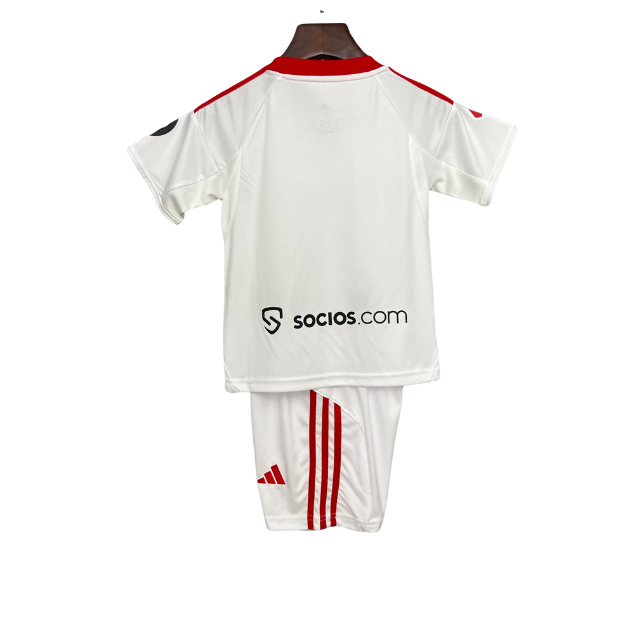 Kit Infantil Sevilla Home 25/26 - Branco
