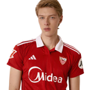 Camisa Sevilla Away 25/26 - Torcedor Masculina - Vermelha
