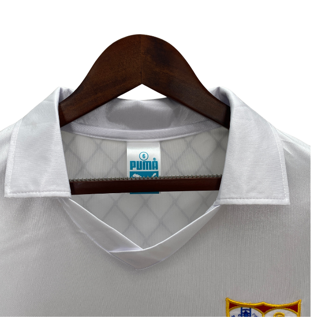 Camisa Retrô Sevilla 87/90 Home - Torcedor - Branco