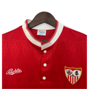 Camisa Retrô Sevilla 91/92 Away - Torcedor - Vermelho