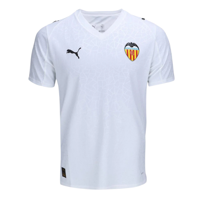 Camisa Valencia I 25/26 - Torcedor Masculino - Branco