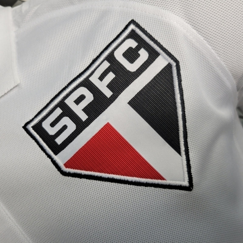 Camisa São Paulo 23/24 polo - Torcedor Masculina - Branca