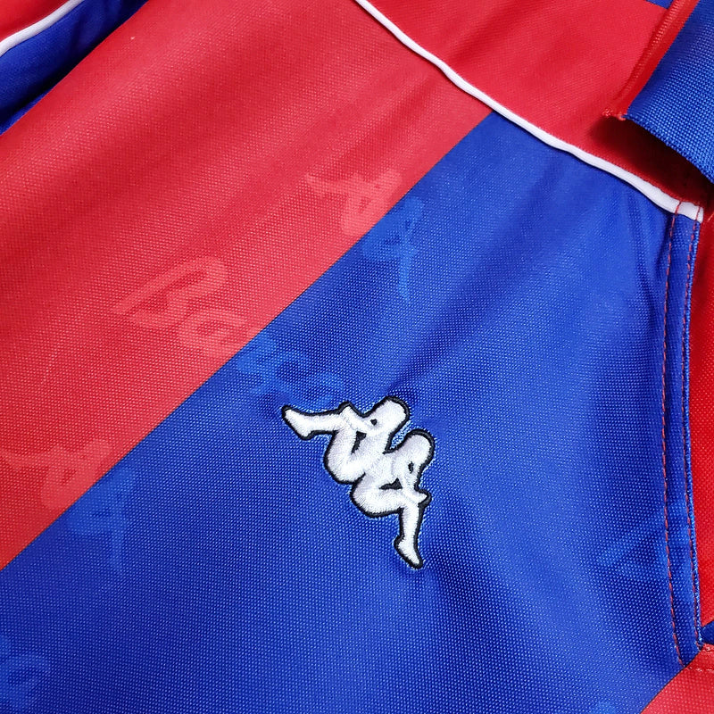 Camisa Barcelona Retrô 1992/1995 Azul e Vermelha