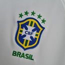 Camisa Retrô Seleção Brasileira Copa América 19/20 Torcedor Masculina - Branco