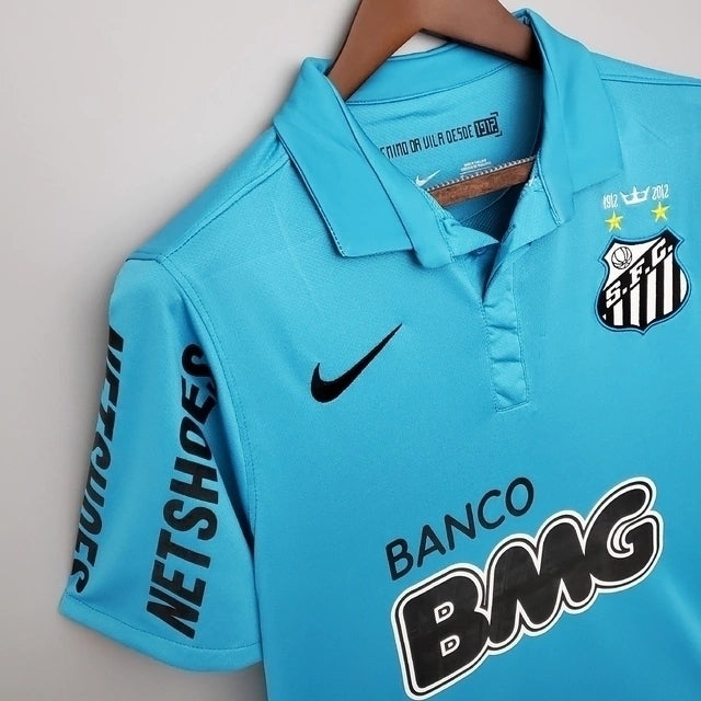 Camisa Retrô Santos 2012 Centenário Edição Limitada - Azul - Torcedor Masculina