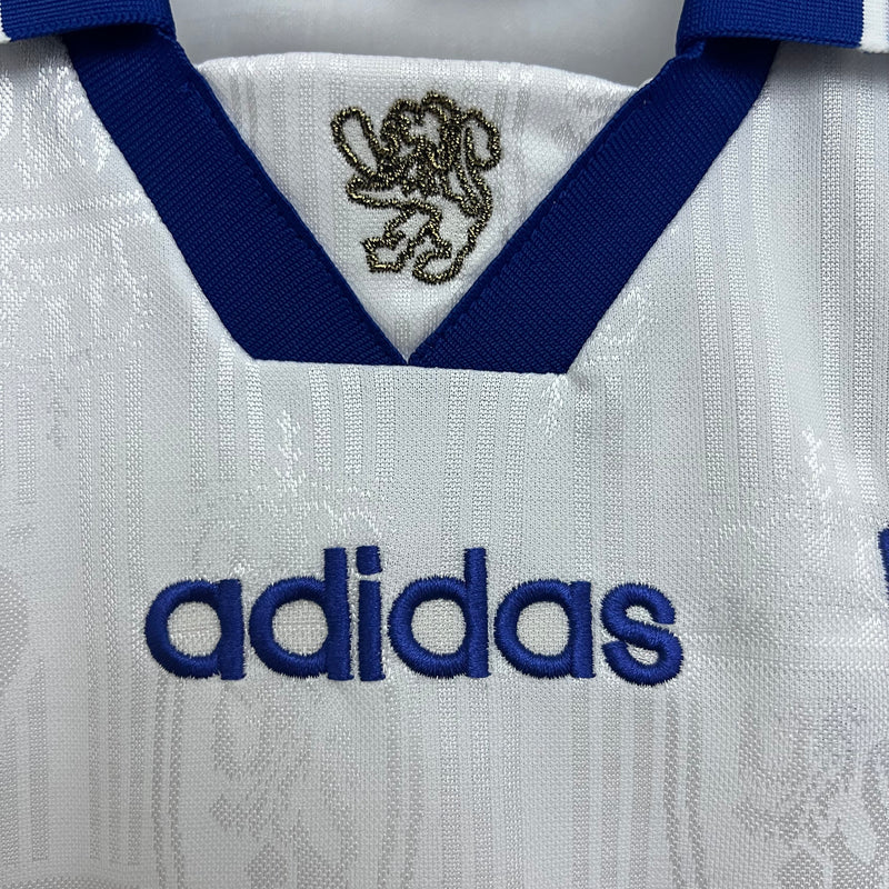 Camisa Retrô  Zaragoza 97/98 Home - Torcedor Masculina - Branca