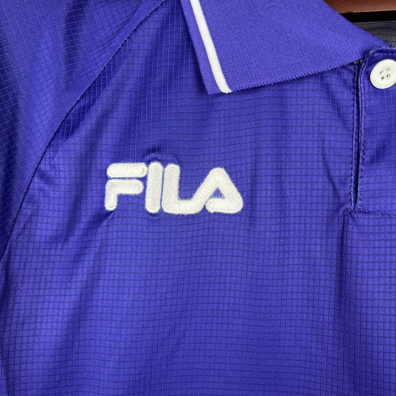 Camisa Retrô Fiorentina I 1998/99 - Manga Longa - Roxa