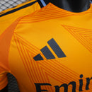 Camisa Real Madrid 2024/25 Away - Jogador Masculina - Laranja