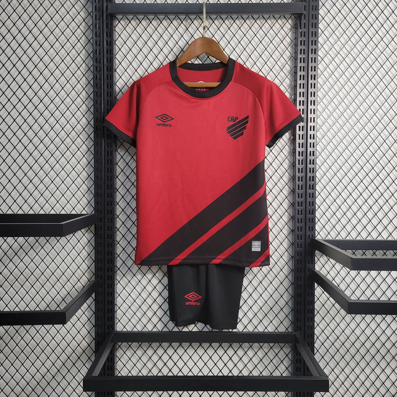 Kit Infantil Athletico Paranaense Titular 23/24