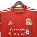 Camisa Retrô Liverpool I 2010/2011 - Masculina - Vermelha com detalhes em branco