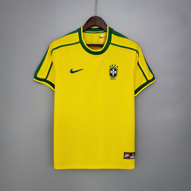 Camisa Retrô Seleção Brasil 1997/98 Home