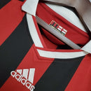 Camisa Retrô AC Milan 2009/2010 - Masculina - Vermelha e preta