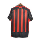 camisa retrô milan 2006 2007, camisa milan champions 2007, camisa milan antiga vermelha e preta, camisa milan kaká 2007, camisa ac milan retrô