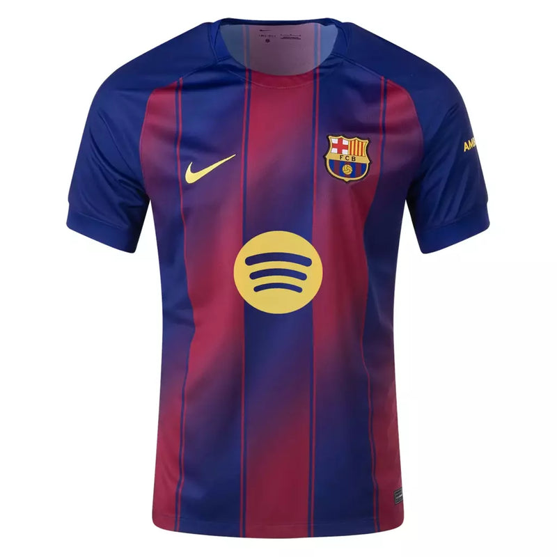 Camisa Barcelona I 25/26 - Torcedor Masculina - Azul e vermelha