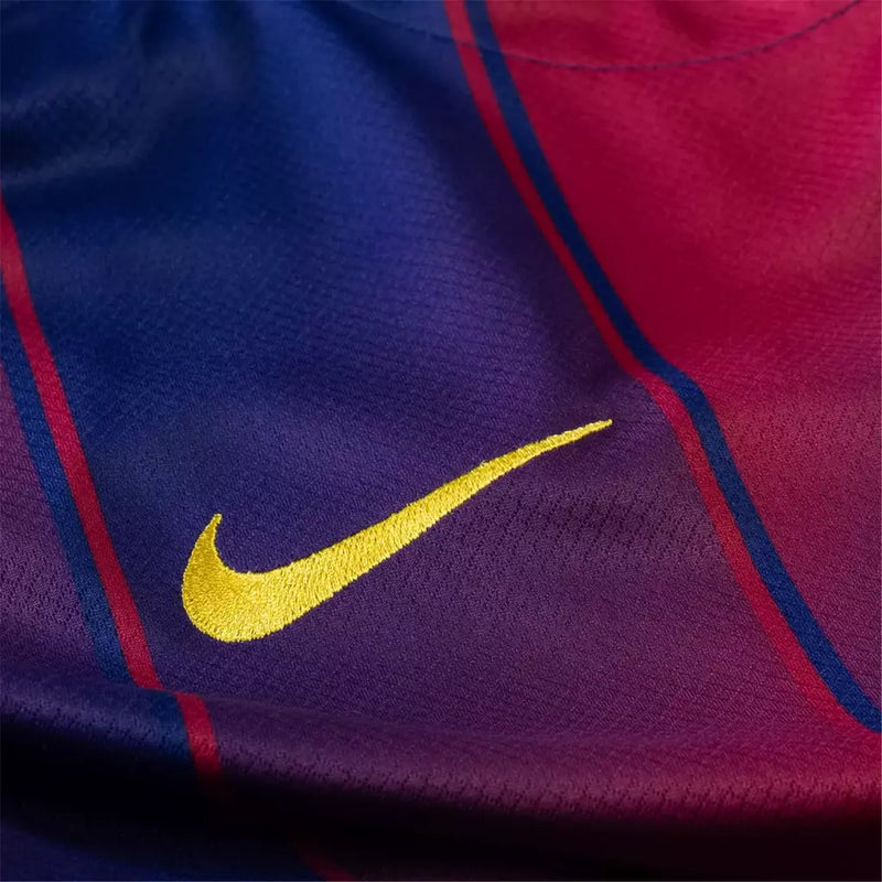 Camisa Barcelona I 25/26 - Torcedor Masculina - Azul e vermelha
