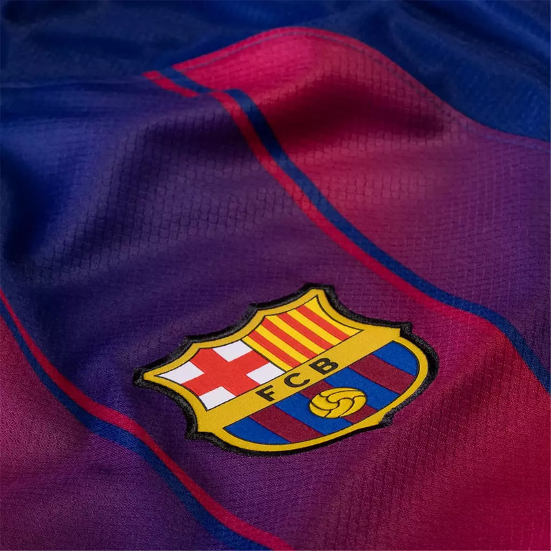 Camisa Barcelona I 25/26 - Torcedor Masculina - Azul e vermelha