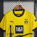 Camisa Borussia Dortmund I 23/24 - Torcedor Masculina - Amarela