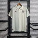 Camisa Fluminense 120 anos Torcedor Masculina - Branca e Cinza