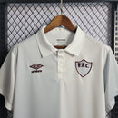 Camisa Fluminense 120 anos Torcedor Masculina - Branca e Cinza