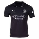 camisa manchester city away 25/26 preta, camisa manchester city preta torcedor masculina, uniforme away city 2025 2026, manto manchester city preto, camisa de futebol city away 25 26