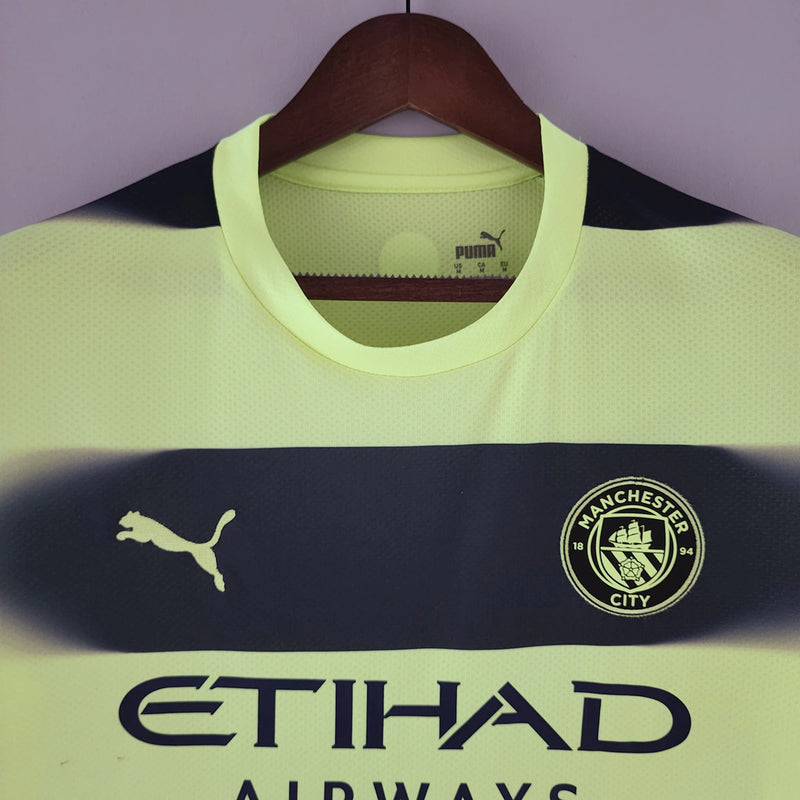 Camisa Manchester City II 22/23 - Torcedor Masculina - Verde