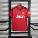 Camisa Manchester United Home 23/24 - Torcedor Masculina - Vermelho