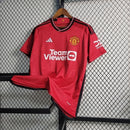 Camisa Manchester United Home 23/24 - Torcedor Masculina - Vermelho