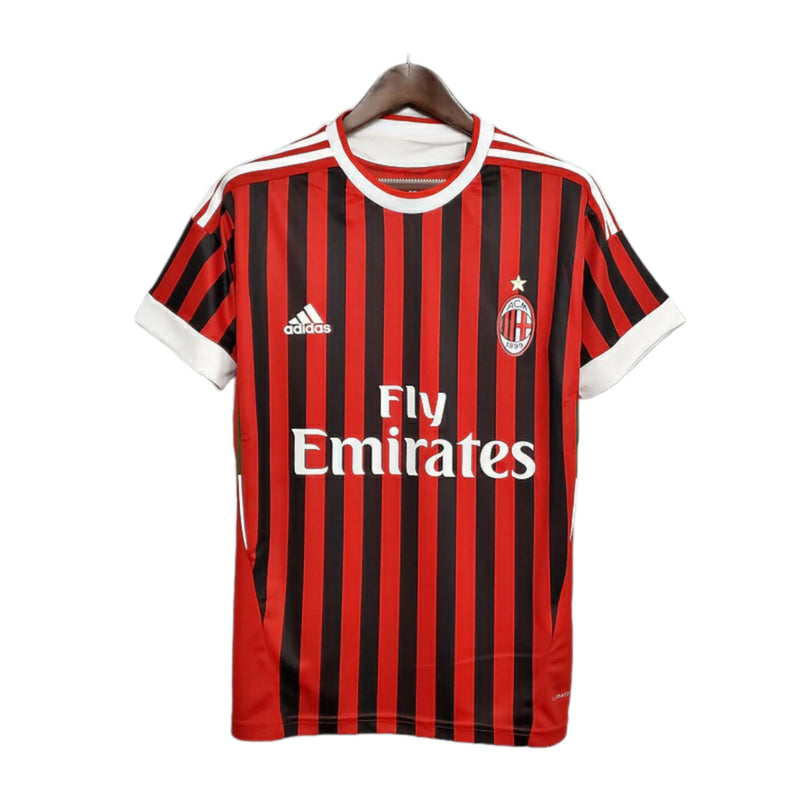camisa retrô milan 2011 2012, camisa milan adidas retrô, camisa milan vermelha preta, ac milan camisa clássica, camisa antiga milan adidas