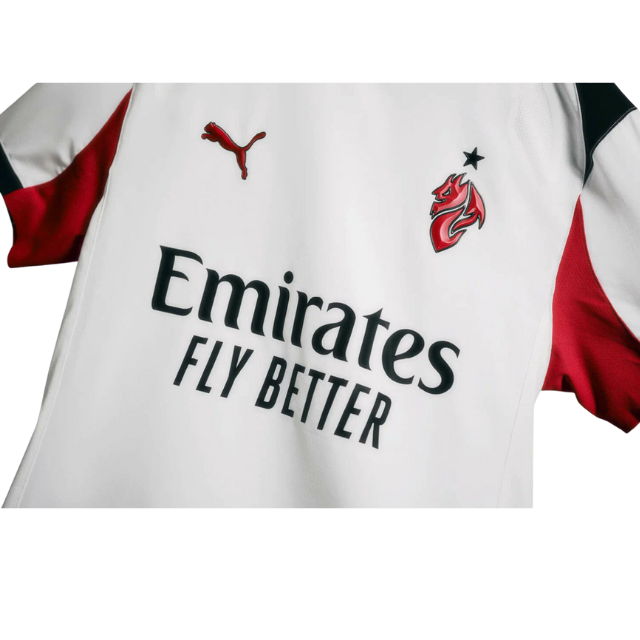 Camisa AC Milan II 25/26 - Torcedor Masculina - Branco